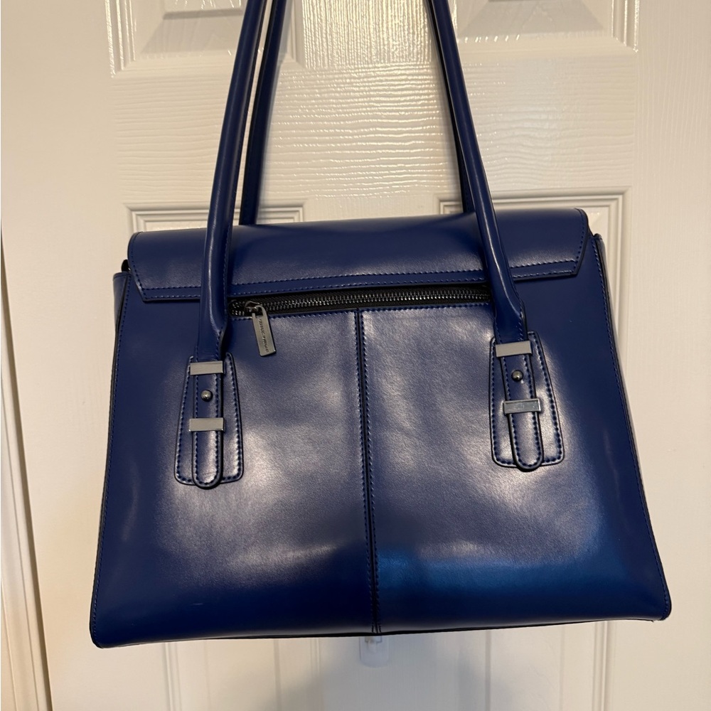 Charles Jourdan Elegant Blue Handbag - Picture 2 of 3